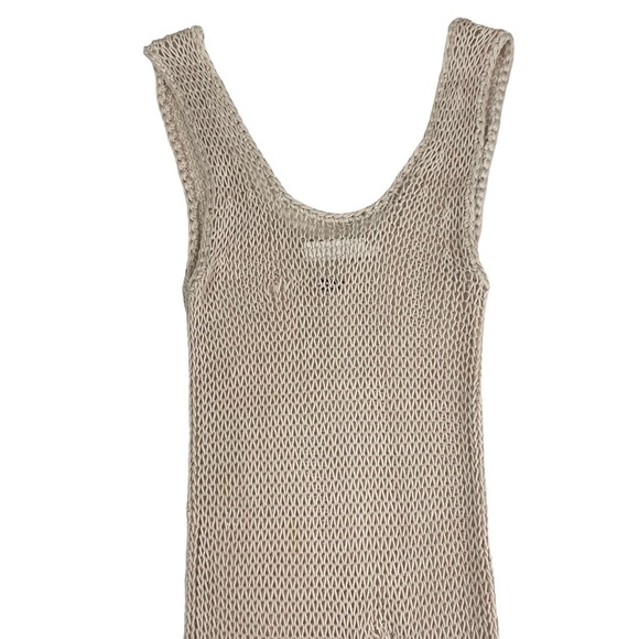 Zimmermann Tropicana Scoop Midi Dress Crochet Knit - Picture 7 of 16